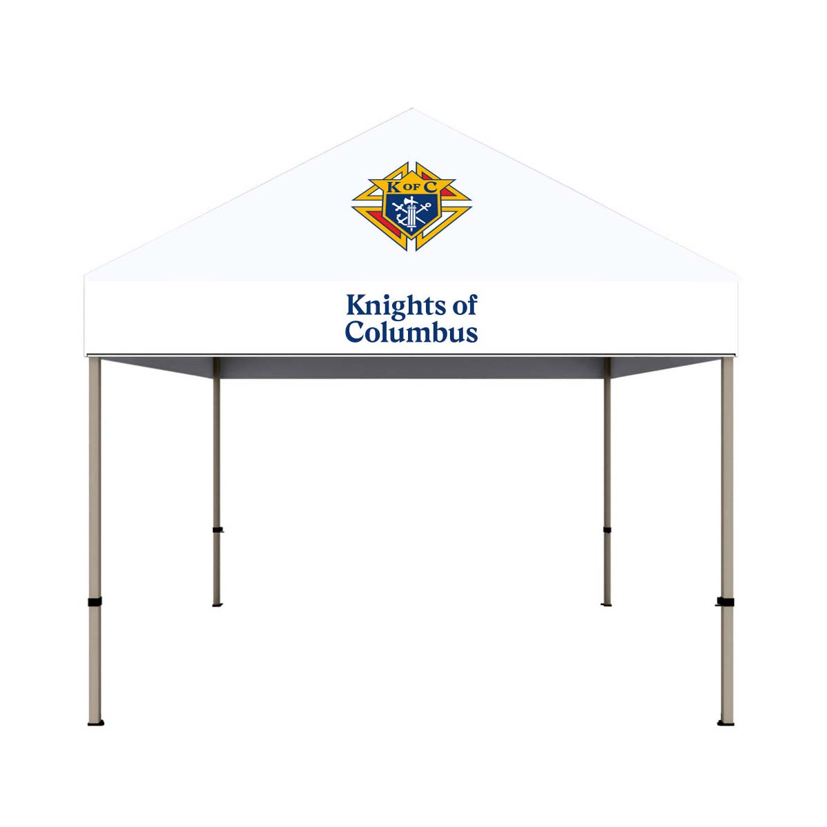 10 ft. Steel Canopy Tent - Custom Council