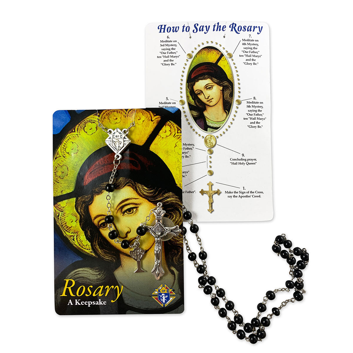 Cuentas de rosario para hombres jóvenes