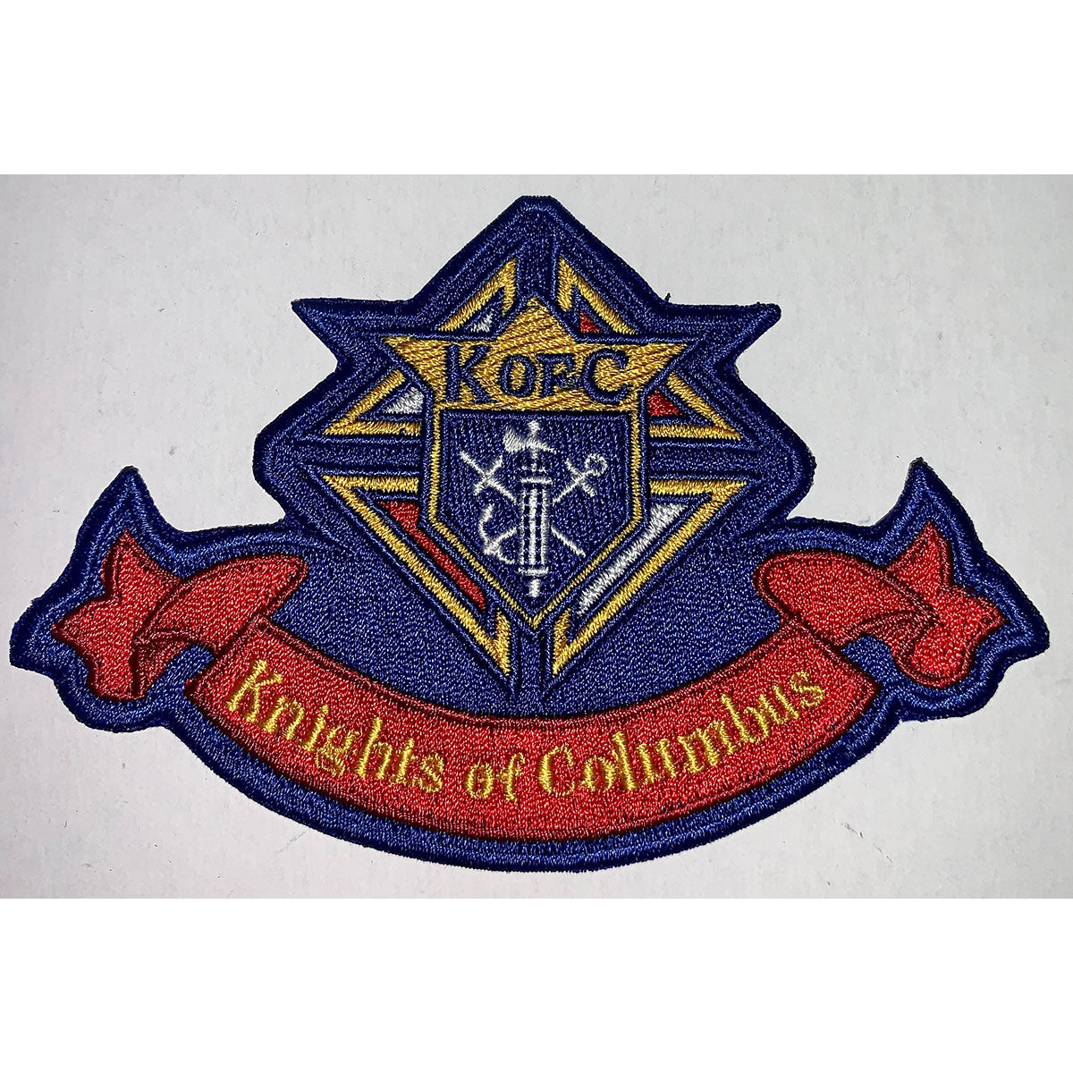 Embroidered Emblem with Ribbon Patch