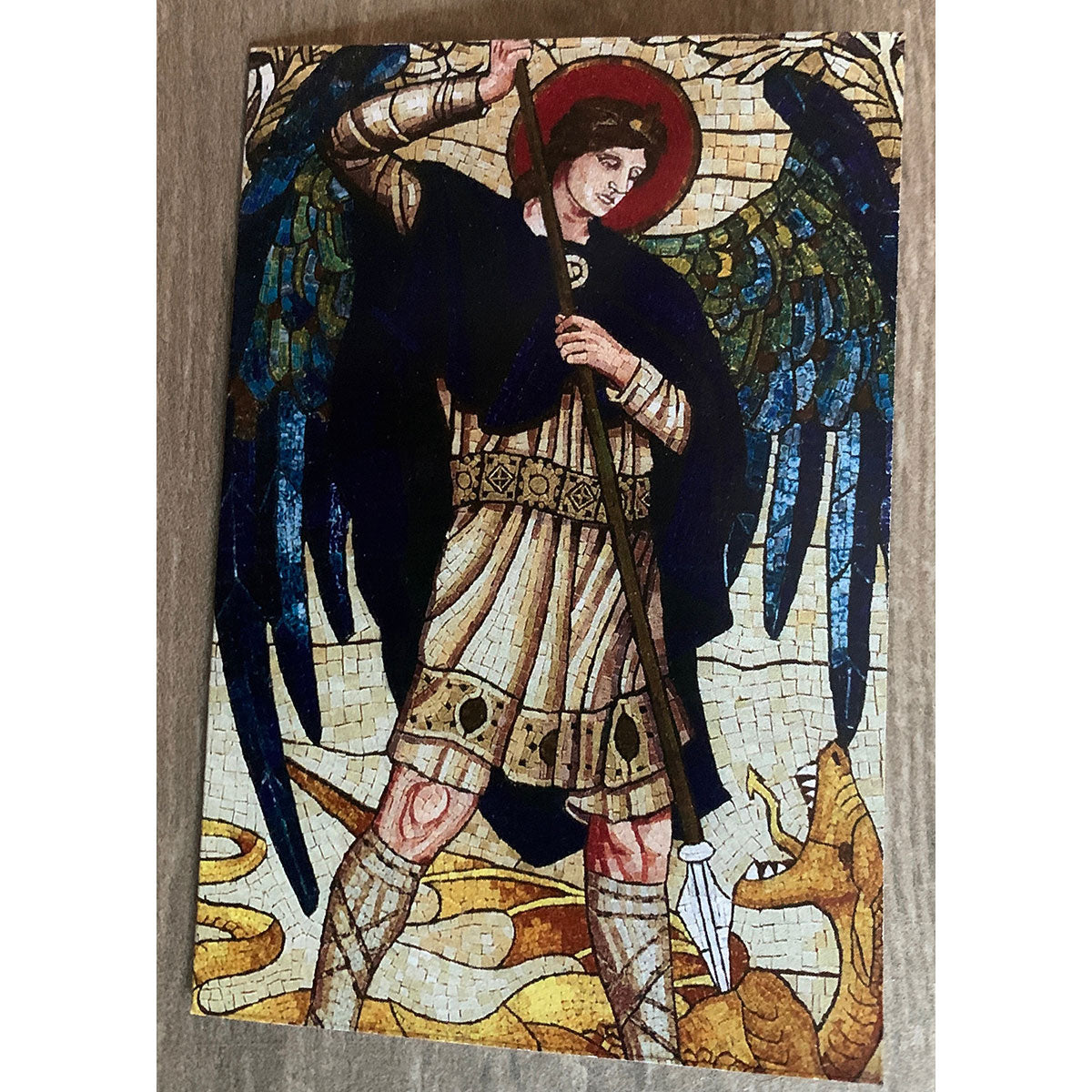 St. Michael Chaplet with Prayer Card - FINAL SALE