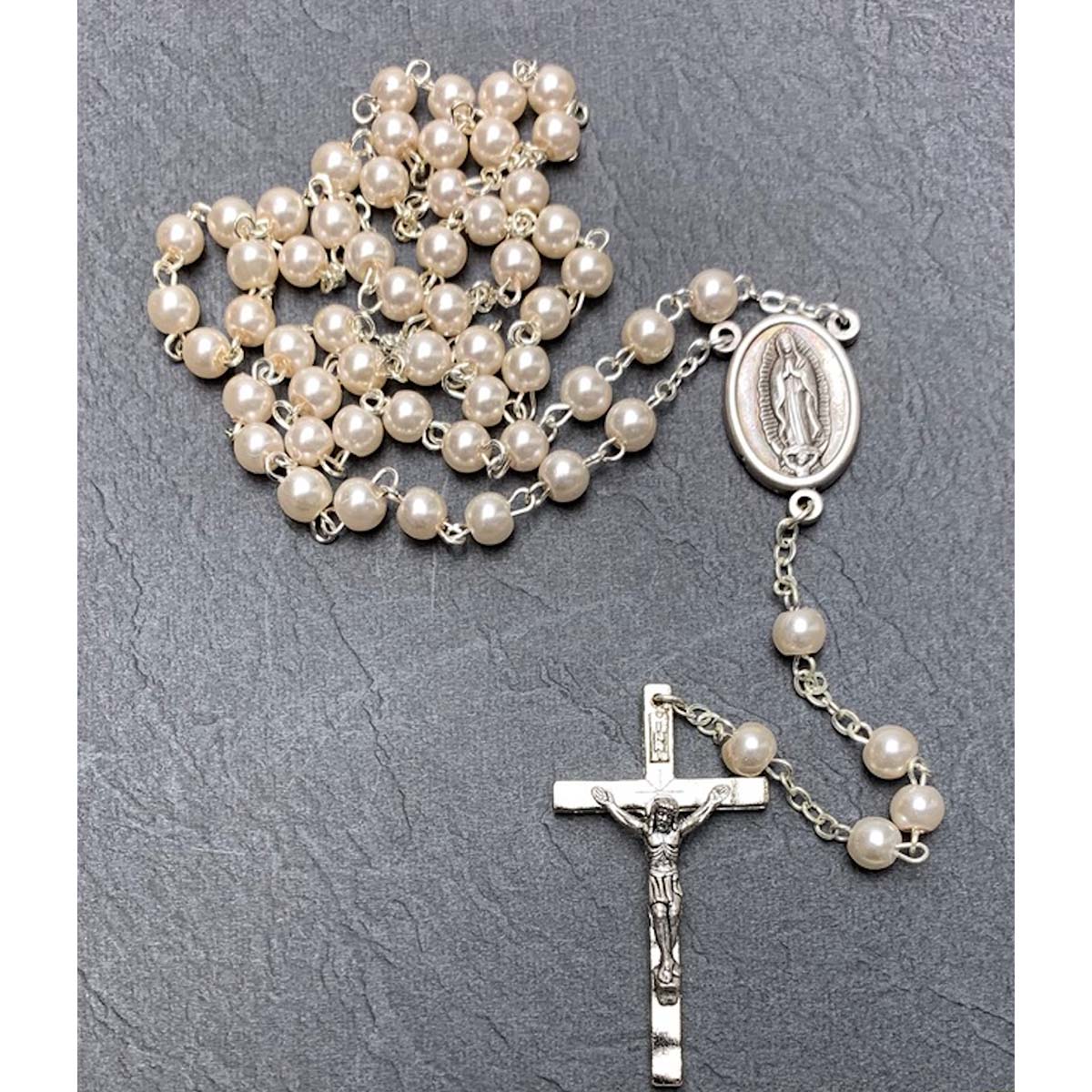 5mm Pearl Rosary - pack of 10