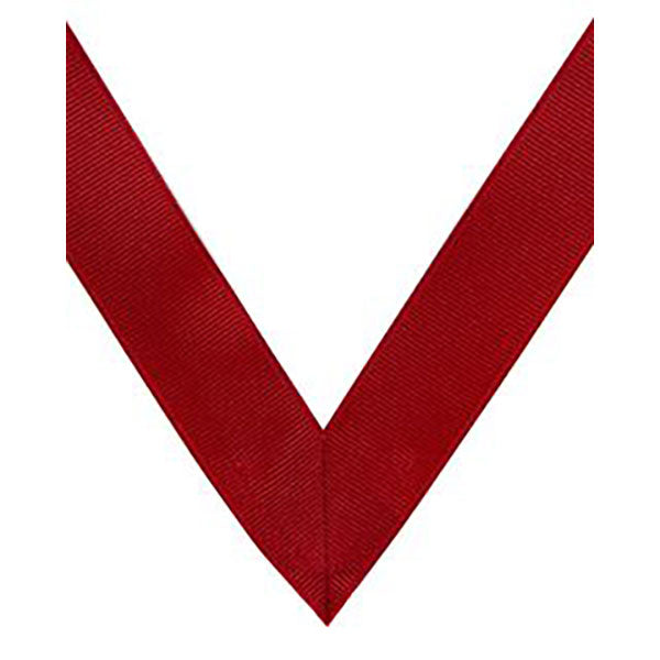 Red Master Ribbon Master and State Deputy Replacement Ribbon - Knights Gear USA