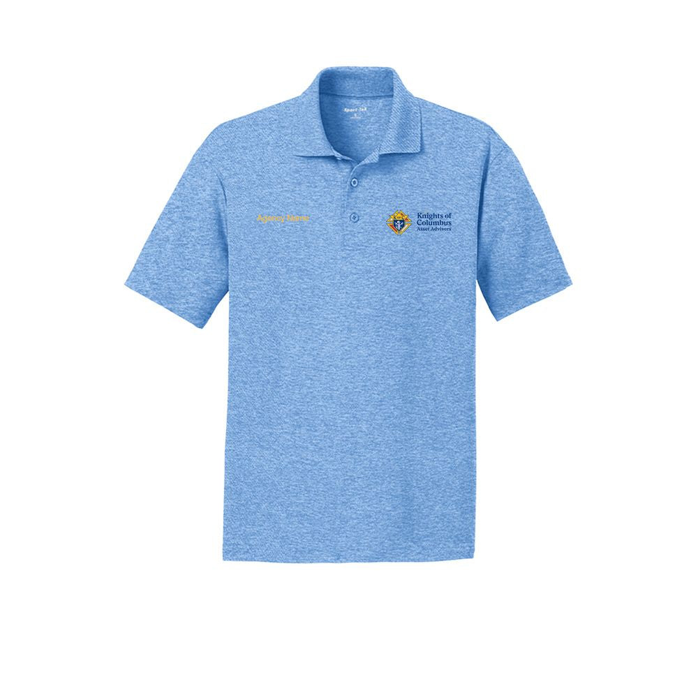 Custom K of C Asset Advisor SportTek Racer Mesh No Minimum Knights